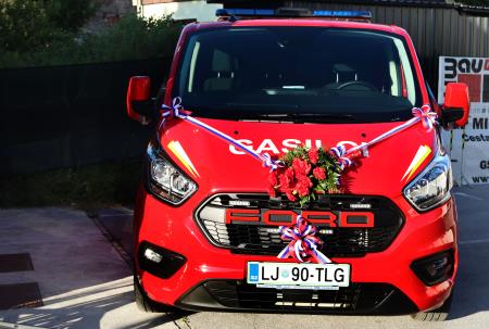 PREVZEM GASILSKEGA VOZILA PGD BEGUNJE 25 FOTO LJUBO VUKELIČ